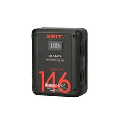 SWIT PB-S146S V-mount battery Multi-Sockets Square Cine Battery, V-Mount, OLED displej