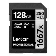 LEXAR Professional 128GB 1667x SDXC™ UHS-II karta