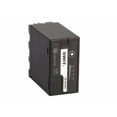 SWIT LB-SF65C | 65Wh/10.4Ah USB-C NP-F-type DV battery with 12V D-tap, Sony L-series
