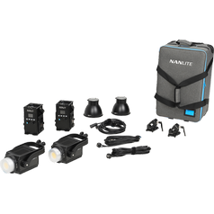 NANLITE Forza 300 II 2 Kit LED Spot Light with Trolley Case