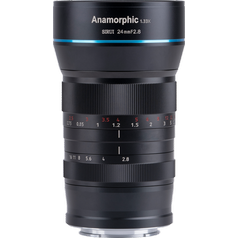 SIRUI Anamorphic Lens 1,33x 24mm f/2.8 Sony E-Mount