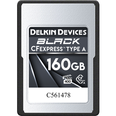 DELKIN CFexpress™ BLACK -VPG400- 160GB (Type A)