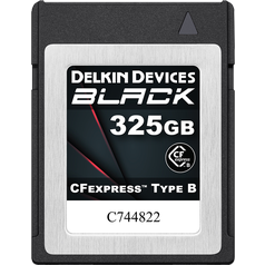 DELKIN CFexpress BLACK R1725/W1530 325GB Type B