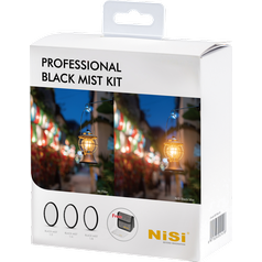 NISI Filter Professional Black Mist Kit 82mm, (1/2, 1/4 & 1/8)