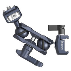 SMALLRIG 3875 Magic Arm with Dual Ball heads (1/4"-20 Screw and NATO Clamp)