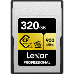 LEXAR CFexpress Pro Gold R900/W800 (VPG400) 320GB (Type A)