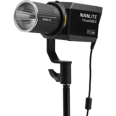 NANLITE Forza 60B II LED Spot Light s držákem baterií a Bowens adaptérem