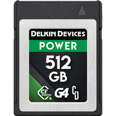 DELKIN CFexpress Power R1780/W1700 (G4) 512GB