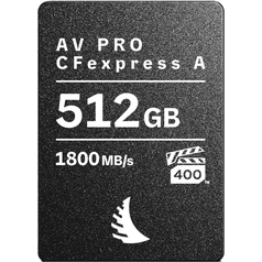 ANGELBIRD CFexpress Type A, VPG400, 8K+ RAW, R1800/W1650 (Type A | 4.0) 512GB