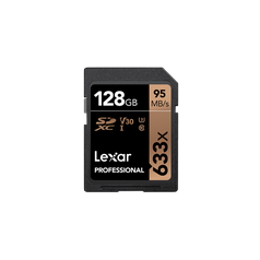 Lexar® Professional 128GB 633x SDXC™ UHS-I karta