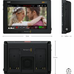 BLACKMAGIC Video Assist 7" 12G HDR +