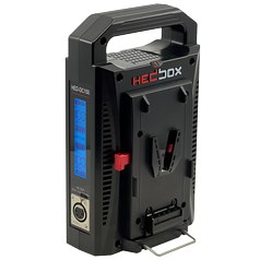 HEDBOX HED-DC150A  Gold Mount Dual LCD Battery Charger